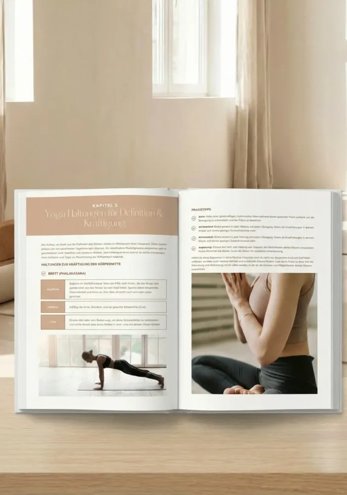 Yoga für Kraft & Definition, Innenansicht