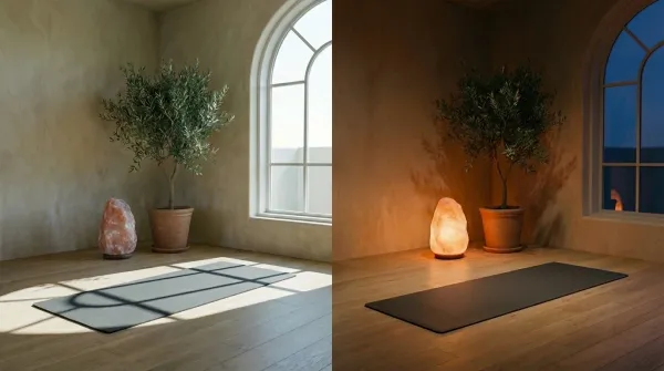 Morgen- oder Abendpraxis? Wie Raum & Licht deine Yogaroutine beeinflussen